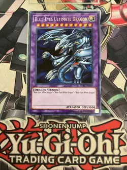 Blue-Eyes Ultimate Dragon Secret Rare LCKC-EN057 Yugioh Kaiba - Image 1