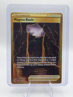 Pokemon Card - Magma Basin Brilliant Stars 185/172 Secret Rare 2022 - Image 1