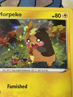 Morpeko SWSH116 SWSH: Sword & Shield Promo Cards Holo *SWIRL* - Image 2