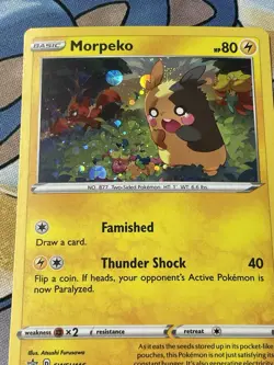 Morpeko SWSH116 SWSH: Sword & Shield Promo Cards Holo *SWIRL* - Image 4