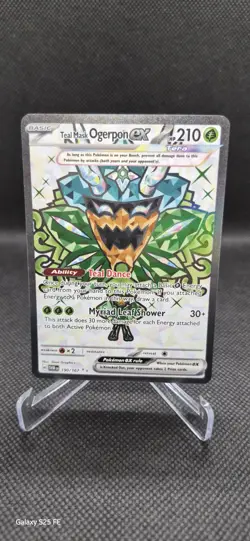 Teal Mask Ogerpon ex 190/167 SV06: Twilight Masquerade Pokemon Card - Image 1