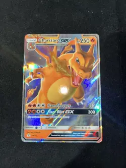 Pokemon Card Charizard VSTAR SM211 Ultra Rare Black Star Promo Light Play - Image 1