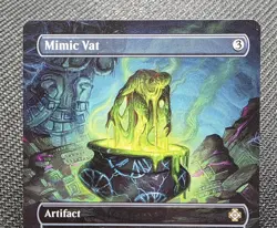MTG Mimic Vat- DAMAGED -The Lost Caverns of Ixalan Commander Magic Card #115 - Image 3