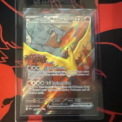 Team Rocket's Moltres ex - (Destined Rivals Stamp) 208/182 Miscellaneous Cards & - Image 1