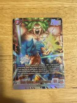 Son Goku : BR/Vegeta FB09-011 Alternate Art Dual Evolution Dragon Ball Card Engl - Image 1