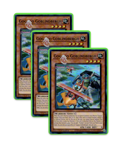 Yugioh! Gogogo Goblindbergh DUAD-EN003 (Super Rare) 1st Ed 3x - Image 1