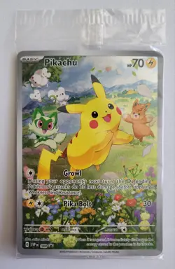 Pikachu 088 Scarlet & Violet Promo Cards Holo Sealed - Image 1