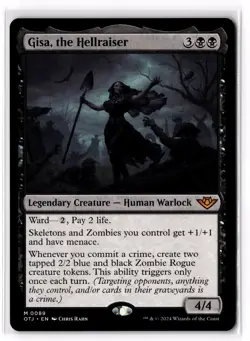 Gisa, the Hellraiser 89 Outlaws of Thunder Junction Normal NM - Image 1