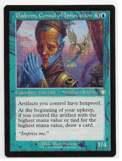 Padeem, Consul of Innovation (Retro Frame) - Commander: The Brothers' War - Image 1
