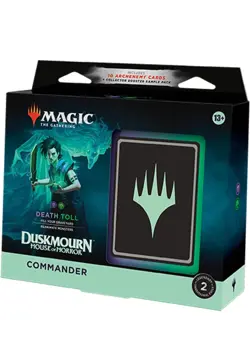 MTG Duskmourn House of Horror Commander Deck Death Toll Sealed - Image 1