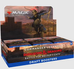 Commander Legends: Battle for Baldur's Gate Draft Booster Box Sealed English MTG - Image 1