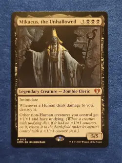 Mikaeus, the Unhallowed Commander Masters NM Regular MTG - Image 1