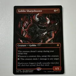 Wizards of the Coast Goblin Sharpshooter Special Guest Red 0136 Harry Conway - Image 1