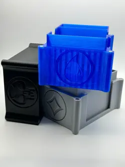3D Printed Magic The Gathering Commander Deck Boxes Multiple mana colors - Image 2