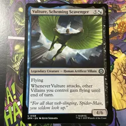 Magic: The Gathering Vulture, Scheming Scavenger MTG Marvel's Spider-Man Regular - Image 1