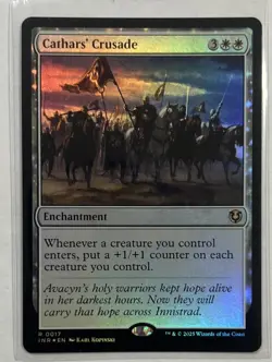 Cathars' Crusade - MTG - Foil - Innistrad Remastered - NM/M - 17 - Image 1