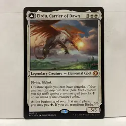 MTG Eirdu, Carrier of Dawn Magic: The Gathering Lorwyn Eclipsed Mythic #0013 - Image 1