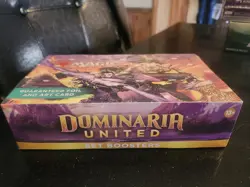 MTG Dominaria United Set Booster Box Sealed - Image 2