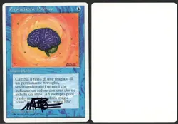 ***Italian Sleight of Mind Artist Proof Signed MTG Revised Mark Poole Kid Icarus - Image 1