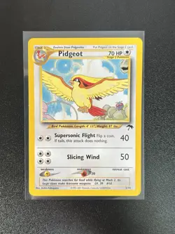 Pokemon Pidgeot 2/18 Southern Islands 2001 MP Crease - Regular Rare WotC Promo - Image 1