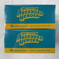 2x Pokemon TCG Ascended Heroes Pokemon Center ETB Elite Trainer Box New Sealed ✅ - Image 3
