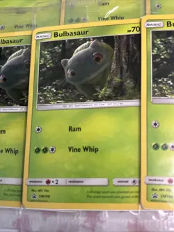 POKEMON SEALED BULBASAUR SM198 DETECTIVE PIKACHU PROMO PLAYSET X6 - Image 2