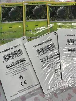 POKEMON SEALED BULBASAUR SM198 DETECTIVE PIKACHU PROMO PLAYSET X6 - Image 3