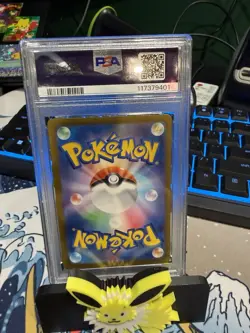 PSA 10 Eevee 196/SV-P 2024 Pokemon JP LET’S START POKECA BATTLE CP PROMO - Image 2