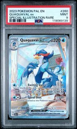 PSA 9 - Quaquaval ex 260/193 SIR SV Paldea Evolved - Pokemon - Image 1