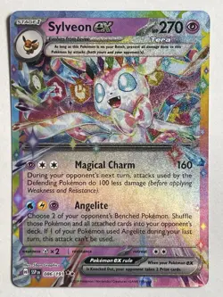 SYLVEON EX 086/191 DOUBLE RARE SURGING SPARKS POKEMON NEAR MINT - Image 1