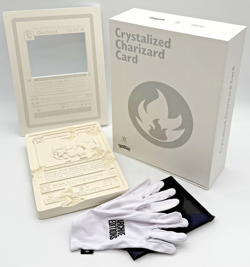 Pokemon x Arsham Studio Crystalized Charizard Card Limited White Version - Image 1