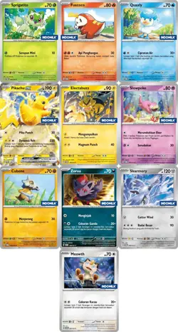 NEW! - Pokemon Indonesia Indomilk Kids Promo Sealed Pack - Image 3