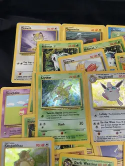 Vintage Pokemon Collection Card Lot WOTC 1999-2002 HP/DMG 1st Ed-Bulk-Holo Rares - Image 2