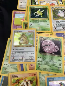 Vintage Pokemon Collection Card Lot WOTC 1999-2002 HP/DMG 1st Ed-Bulk-Holo Rares - Image 5