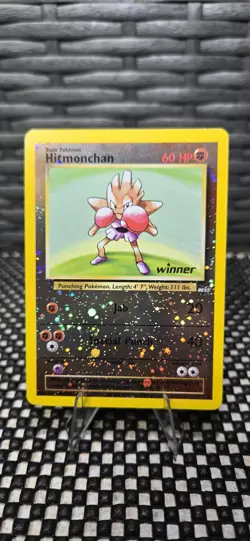 Hitmonchan 2 NM [Winner Stamp] 002/009 Best Of Promo Pokemon TCG Reverse Holo - Image 4