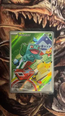 Bulbasaur Mega Evolution Illustration Promo Pokemon - Image 1