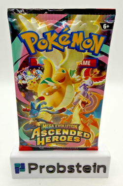 Lot of (200) Pokemon TCG Mega Evolution Ascended Heroes Booster Packs SEALED - Image 2