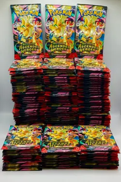 Lot of (140) Pokemon TCG Ascended Heroes Booster Packs SEALED NEW - Image 1