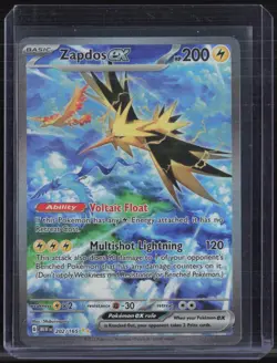 2023 Pokemon MEW EN Special Illustration Rare #202 Zapdos ex #2 - Image 1