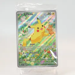 Pokemon TCG Pikachu - SVP 088 Black Star Promo - Paldea Adventure Chest Promos - Image 2