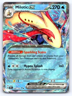 Milotic ex 042/191 Double Rare Surging Sparks Pokemon Near Mint - Image 1
