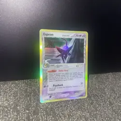 Espeon 4/113 EX Delta Species Reverse Holo Rare Pokemon Card 2005 TCG - Image 1