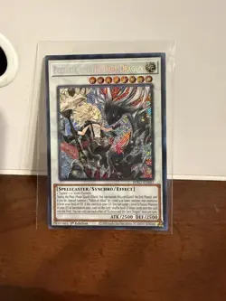 Ecclesia and The Dark Dragon 1st Edition Secret Rare Yu-Gi-Oh - Image 1