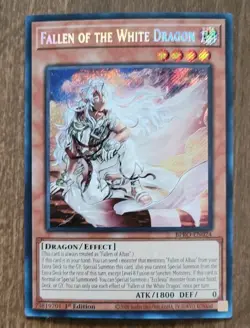 Fallen of the White Dragon- BPRO-EN024-Secret Rare- 1st Edition-Yugioh! - Image 1