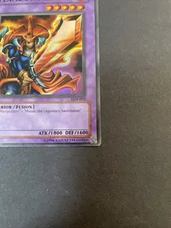 YU-GI-OH - Flame Swordsman - LOB-003 - Super Rare - Unlimited Edition - Image 4