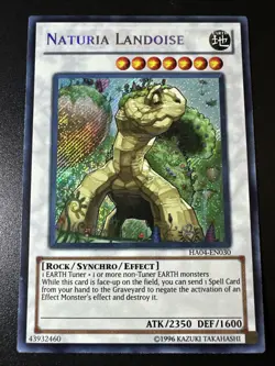 YUGIOH NATURIA LANDOISE HA04-EN030 SECRET LP - Image 1