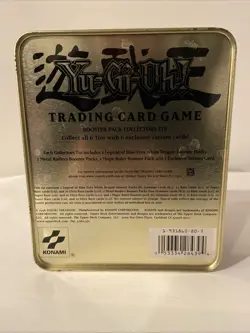 Yu-Gi-Oh! Vintage Empty Dark Magician Yugi Metal Tin 2002 Original - Image 2
