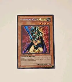 Yugioh Obnoxious Celtic Guard CT1-EN006 Secret Rare LP - Image 1