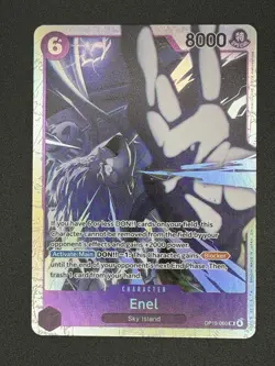 One Piece Adventure on Kami’s Island OP-15-EB04 - Enel Super Rare OP15-060 - Image 1