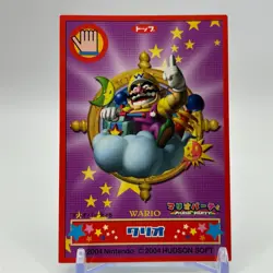 Wario Mario Party Trading 4 Top Promo Card TCG Anime Manga Nintendo Japan #25 - Image 1